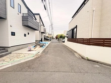 【神奈川県/横浜市港北区下田町】港北区下田町　新築戸建　A号棟 前面道路