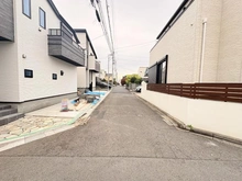 【神奈川県/横浜市港北区下田町】港北区下田町　新築戸建　B号棟 前面道路