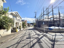 【神奈川県/横浜市都筑区二の丸】横浜市都筑区二の丸　新築戸建　1号棟 前面道路