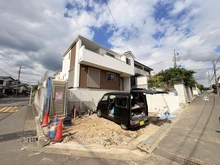 【神奈川県/横浜市緑区北八朔町】緑区北八朔町　新築戸建 建築中の外観