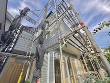 【神奈川県/横浜市青葉区田奈町】青葉区田奈町　中古戸建 外観：リフォーム中