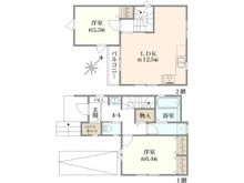 【神奈川県/横浜市都筑区大棚町】都筑区大棚町　新築戸建 間取り図