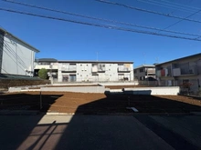 【東京都/町田市南成瀬】町田市南成瀬6丁目　新築戸建てA号棟 現地（建築前）：全二棟左側