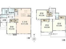 【東京都/町田市南成瀬】町田市南成瀬6丁目　新築戸建てA号棟 間取り図