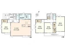 【東京都/町田市木曽西】町田市木曽西5丁目　新築戸建 間取り図