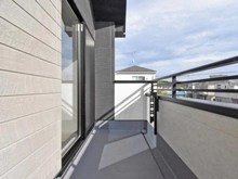 【神奈川県/川崎市麻生区王禅寺東】麻生区王禅寺東6丁目7期　2号棟 バルコニー