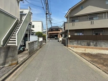 【東京都/調布市調布ケ丘】調布市調布ケ丘四丁目戸建　1号棟 前面道路