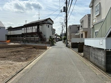 【東京都/調布市調布ケ丘】調布市調布ケ丘四丁目戸建　3号棟 前面道路