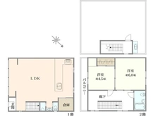 【東京都/文京区小石川】文京区小石川四丁目中古戸建 間取り図