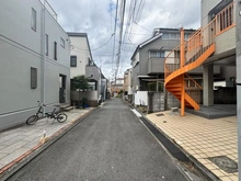【東京都/新宿区上落合】新宿区上落合三丁目賃貸併用住宅 前面道路
