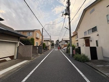 【東京都/世田谷区上野毛】世田谷区上野毛2丁目　中古戸建 前面道路