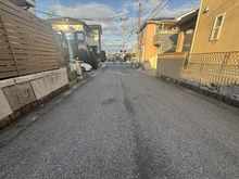 【千葉県/八千代市大和田新田】八千代市大和田新田　中古戸建 前面道路