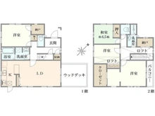 【千葉県/八千代市大和田新田】八千代市大和田新田　中古戸建 間取り図