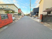 【千葉県/千葉市美浜区磯辺】千葉市美浜区磯辺三丁目　中古戸建 前面道路