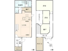 【千葉県/千葉市美浜区磯辺】千葉市美浜区磯辺三丁目　中古戸建 間取り図