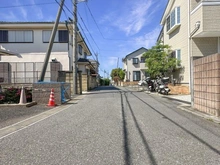 【千葉県/市川市曽谷】市川市曽谷1丁目　中古戸建 前面道路