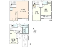 【千葉県/市川市南八幡】市川市南八幡5丁目　中古戸建 間取り図