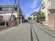 【千葉県/市川市曽谷】市川市曽谷1丁目　中古戸建 前面道路