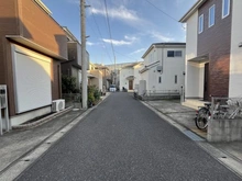 【千葉県/市川市大和田】市川市大和田二丁目　中古戸建 前面道路