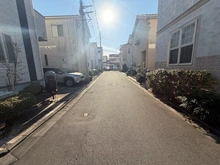 【千葉県/市川市東菅野】市川市東菅野三丁目　中古戸建 前面道路