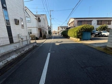 【千葉県/市川市東菅野】市川市東菅野三丁目　中古戸建 前面道路