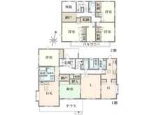 【東京都/町田市高ヶ坂】町田市高々坂7丁目戸建 間取り図