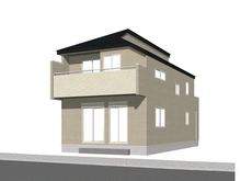 【東京都/東久留米市中央町】東久留米市中央町四丁目　新築戸建て　全4棟　1号棟 完成予想図：図面を基に描き起したもので、実際とは多少異なる場合があります。