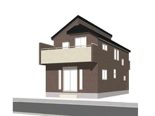 【東京都/東久留米市中央町】東久留米市中央町四丁目　新築戸建て　全4棟　3号棟 完成予想図：図面を基に描き起したもので、実際とは多少異なる場合があります。