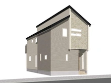 【東京都/東久留米市中央町】東久留米市中央町四丁目　新築戸建て　全4棟　4号棟 完成予想図：図面を基に描き起したもので、実際とは多少異なる場合があります。