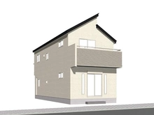 【東京都/東久留米市中央町】東久留米市中央町四丁目　新築戸建て　全4棟　4号棟 完成予想図：図面を基に描き起したもので、実際とは多少異なる場合があります。