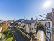 【埼玉県/朝霞市本町】朝霞市本町2丁目 新築戸建 C号棟 眺望：3階ルーフバルコニーから