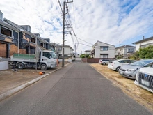 【東京都/東久留米市中央町】東久留米市中央町四丁目　新築戸建て　全4棟　1号棟 前面道路