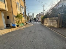 【神奈川県/川崎市中原区小杉陣屋町】川崎市中原区小杉陣屋町一丁目　中古戸建 前面道路