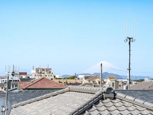 【神奈川県/茅ヶ崎市柳島海岸】茅ヶ崎市柳島海岸　戸建 眺望：ロフトより、ズームあり