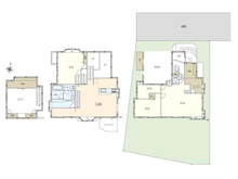【神奈川県/茅ヶ崎市柳島海岸】茅ヶ崎市柳島海岸　戸建 間取り図
