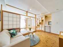 【神奈川県/川崎市中原区丸子通】中原区丸子通1丁目　戸建て リビング・ダイニング