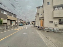 【神奈川県/川崎市中原区宮内】川崎市中原区宮内一丁目　中古戸建 前面道路