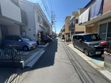 【神奈川県/川崎市中原区中丸子】川崎市中原区中丸子　中古戸建 前面道路