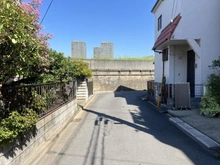 【神奈川県/川崎市中原区中丸子】川崎市中原区中丸子　中古戸建 前面道路