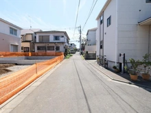 【東京都/国分寺市日吉町】国分寺市日吉町4丁目　新築戸建1号棟 前面道路