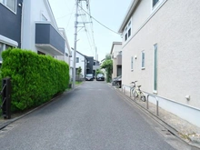【東京都/国立市北】国立市北2丁目　戸建 前面道路