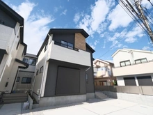 【東京都/国分寺市高木町】国分寺市高木町3丁目 新築戸建 1号棟 外観:向かって右側が1号棟(全2区画)