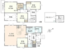 【東京都/国分寺市日吉町】プラウドシーズン国立ステーションイースト 間取り図