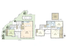 【兵庫県/神戸市東灘区住吉山手】プラウドシーズン御影住吉山手 間取り図