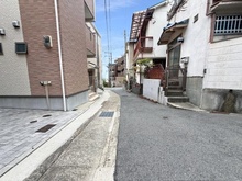 【兵庫県/神戸市灘区赤坂通】神戸市灘区赤坂通六丁目　中古戸建 前面道路