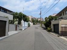 【兵庫県/芦屋市岩園町】芦屋市岩園町　中古戸建て 前面道路