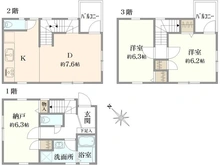 【東京都/足立区梅島】足立区梅島1丁目 中古戸建 間取り図