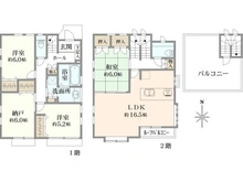 【東京都/足立区伊興】足立区伊興3丁目 中古戸建 間取り図