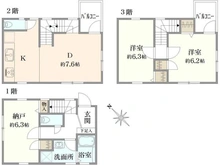 【東京都/足立区梅島】足立区梅島1丁目 中古戸建 間取り図