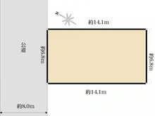 【東京都/葛飾区水元】葛飾区水元1丁目　中古戸建 区画図